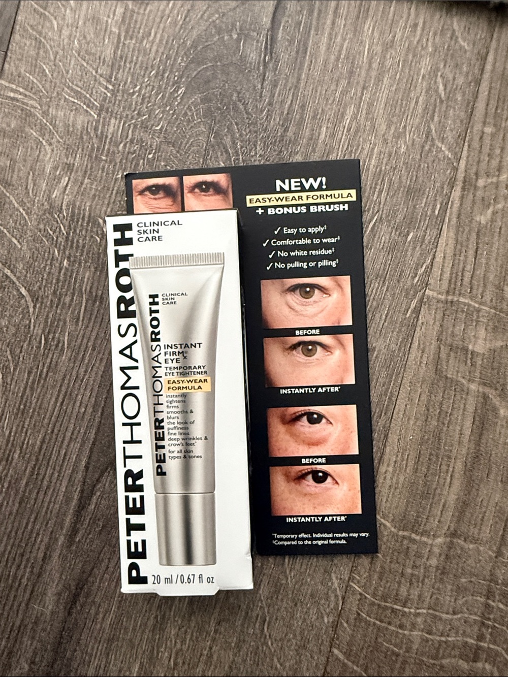 NIB - Peter Thomas Roth instant eye firm 20ml